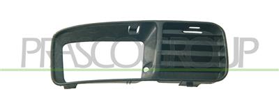 BUMPER GRILLE RIGHT-BLACK-WITH FOG LAMP HOLES