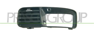 BUMPER GRILLE LEFT-BLACK-WITH FOG LAMP HOLES