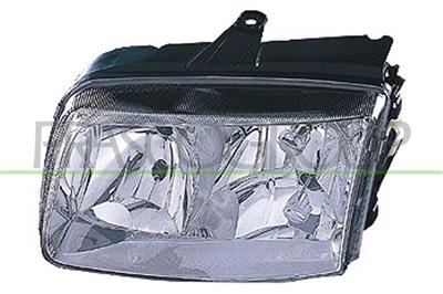 HEADLAMP LEFT H1+H7 MANUAL/ELECTRIC-WITHOUT MOTOR
