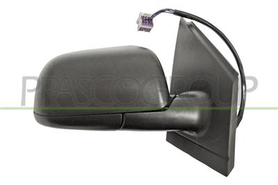 DOOR MIRROR RIGHT-ELECTRIC-HEATED-BLACK