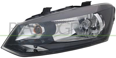 HEADLAMP LEFT H4 ELECTRIC-WITH MOTOR