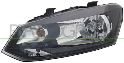 HEADLAMP LEFT H4 ELECTRIC-WITHOUT MOTOR
