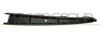 FRONT GRILLE BUMPER MOLDING-RIGHT-BLACK