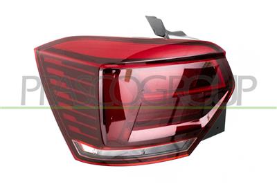TAIL LAMP LEFT-WITHOUT BULB HOLDER-WITH REAR FOG LIGHT