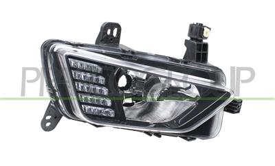 FOG LAMP LEFT-WITH DAY RUNNING LIGHT-LED-BLACK