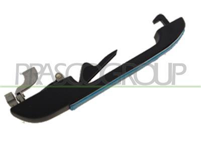REAR DOOR HANDLE RIGHT-OUTER-BLACK-WITH CHROME TRIM