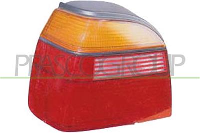 TAIL LAMP LEFT-RED/AMBER-WITHOUT BULB HOLDER