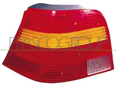 TAIL LAMP LEFT-WITHOUT BULB HOLDER RED/AMBER