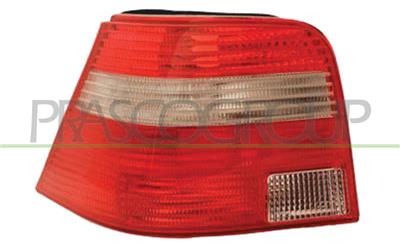 TAIL LAMP RIGHT RED/CLEAR-WITHOUT BULB HOLDER MOD. 5 DOOR