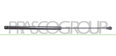TAILGATE GAS SPRING RIGHT/LEFT - 520 N - L 500 mm - S 215 mm - Ø 18 mm - Ø 8 mm