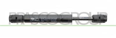 GASDRUCKFEDER HECKKLAPPE RECHTS - 720 N - L 175 mm - H 40 mm - Ø 18 mm - Ø 8 mm MOD. CABRIO