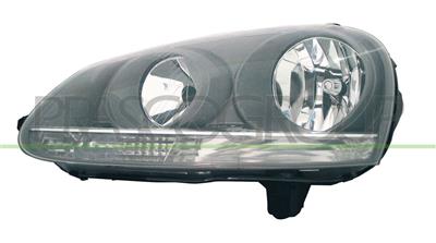 PHARE GAUCHE H7+H7 ELECTRIQUE AVEC MOTEUR-GRIS  - MOD. >08/2004 (TYPE A.L.)