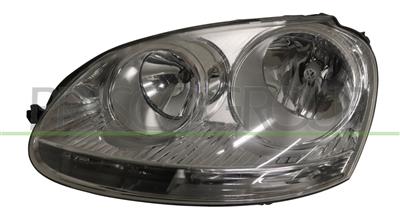HEADLAMP LEFT H7+H7 ELECTRIC-WITH MOTOR-CHROME MOD. 08/04 > (A.L. TYPE)