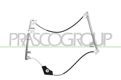 FRONT WINDOW REGULATOR MECHANISM LEFT MOD. 3 DOOR