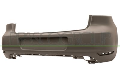REAR BUMPER-PRIMED-WITH SENSOR CUTTING MARKS