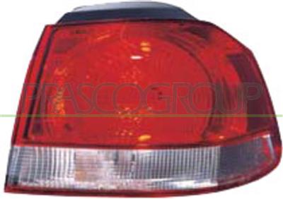 FEU D'AILE ARRIERE GAUCHE SANS PORTE LAMPE-ROUGE/BLANC (TYPE HELLA)