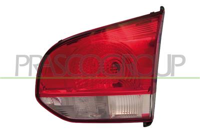 FEU INTERIEUR ARRIERE DROIT SANS PORTE LAMPE ROUGE/BLANC (TYPE HELLA)