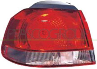 FEU D'AILE ARRIERE DROIT SANS PORTE LAMPE-ROUGE/BLANC (TYPE VALEO)