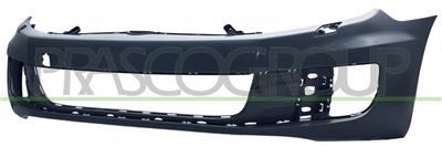 FRONT BUMPER-PRIMED-WITH HEADLAMP WASHER HOLES-WITH CUTTING MARKS FOR PDC