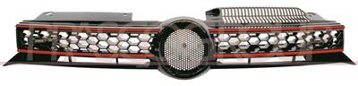 GRIGLIA RADIATORE-NERA-ROSSA MOD. GTI