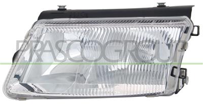 OPTICA IZQUIERDA H4+H7 ELECTRICA-SIN MOTOR-CON ANTINIEBLA