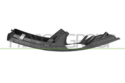 BUMPER GRILLE LEFT-BLACK-WITH FOG LAMP HOLE-OPEN