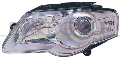 HEADLAMP LEFT H7+H7 ELECTRIC-WITH MOTOR (HELLA TYPE)