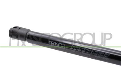 TAILGATE GAS SPRING RIGHT/LEFT - 390 N - L 375 mm - S 150 mm - Ø 18 mm - Ø 8 mm