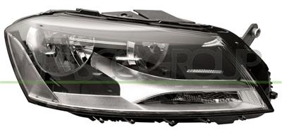 OPTICA DERECHA H7+H7 ELECTRICA-CON MOTOR-TIPO VALEO