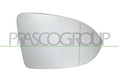MIRROR GLASS BASE RIGHT-HEATED-WITH PROVISION FOR AUTO DIMMING-ASPHERICAL