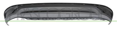 REAR BUMPER SPOILER-BLACK-TEXTURED FINISH