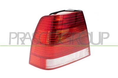 TAIL LAMP LEFT-WITHOUT BULB HOLDER RED/PINK/CLEAR