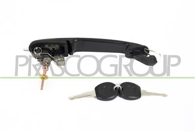 DOOR HANDLE FRONT/REAR-RIGHT/LEFT-OUTER-BLACK