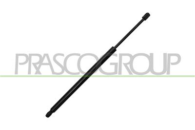 AMORTIGUADOR DE MALETERO DERECHO/IZQUIERDO PORTON TRASERO - 740 N - L 542,5 mm - C 158 mm - Ø 22 mm - Ø 10 mm