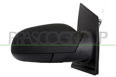 RETROVISEUR DROIT ELECTRIQUE-NOIR-CHAUFFANT-CONVEXE/CHROME'