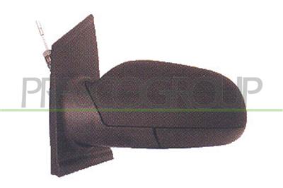 RETROVISEUR GAUCHE ELECTRIQUE-AVEC APPRET-CHAUFFANT-ASPHERIQUE-5 BROCHES