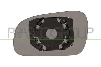 MIRROR GLASS BASE RIGHT-CONVEX-CHROME