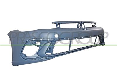 FRONT BUMPER-PRIMED-WITH TOW HOOK COVER-WITH CUTTING MARKS FOR PDC AND PARK ASSIST