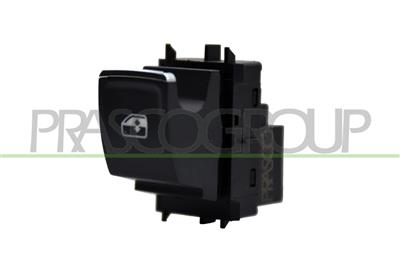 FRONT RIGHT DOOR/REAR RIGHT/LEFT DOOR WINDOW REGULATOR SWITCH-BLACK-CHROME EDGE-4 PINS
