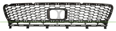 GRIGLIA PARAURTI ANTERIORE-CENTRALE-NERA-CON FORI FRONT ASSIST