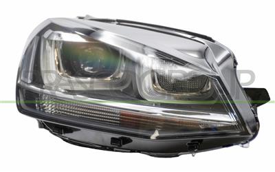 HEADLAMP RIGHT-XENON D3S+H7 ELECTRIC-WITH MOTOR-BLACK-AFS/LED MOD. GTD