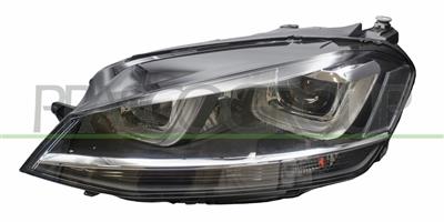 PROIETTORE SINISTRO-XENON D3S+H7-ELETTRICO-CON MOTORE-NERO-AFS/LED MOD. GTD