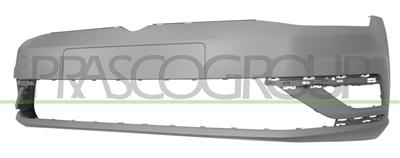FRONT BUMPER-PRIMED-WITH CUTTING MARKS FOR PDC, PARK ASSIST AND HEADLAMP WASHERS