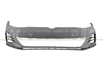 FRONT BUMPER-PRIMED-WITH PDC AND PARK ASSIST+SENSOR HOLDERS