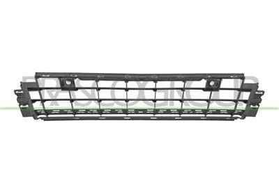 FRONT BUMPER GRILLE-CENTRE-BLACK-WITH PDC+SENSOR HOLDERS