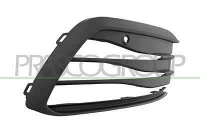 BUMPER GRILLE RIGHT-BLACK-WITH PDC+SENSOR HOLDER