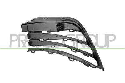 BUMPER GRILLE RIGHT-BLACK-WITH PDC+SENSOR HOLDER