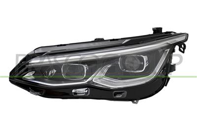 SCHEINWERFER LINKS-MIT LWR-MIT MOTOR-VERCHROMT-LED-TYP VALEO