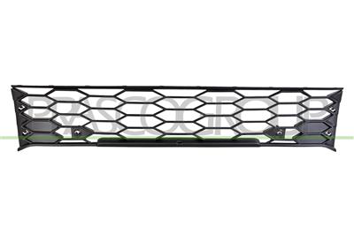 FRONT BUMPER GRILLE-CENTRE-BLACK