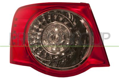 TAIL LAMP LEFT-OUTER-WITH BULB HOLDER LED